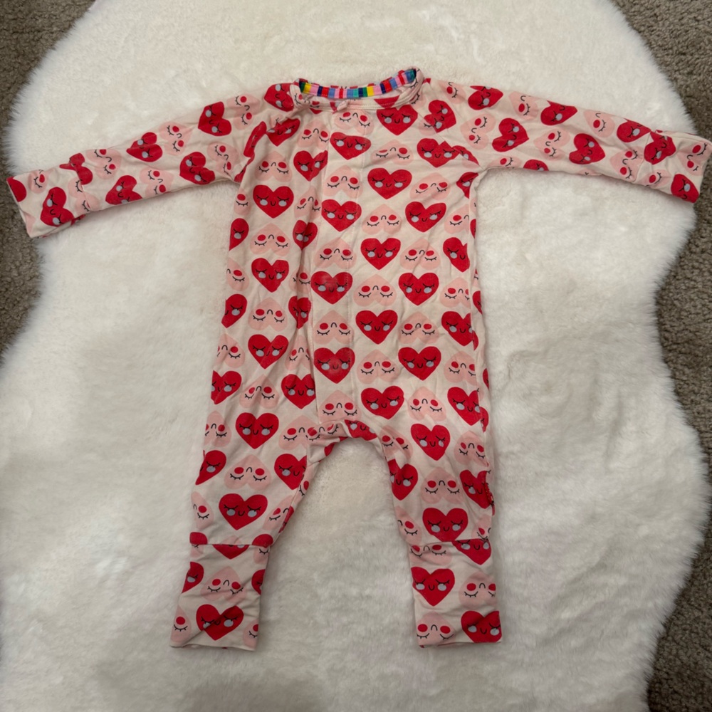 Magnetic Me Red Heart Kids One Piece (preloved)